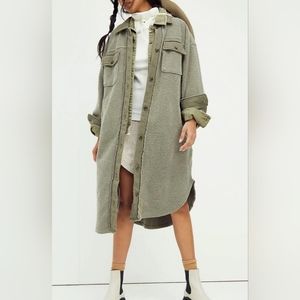 Free people long ruby jacket